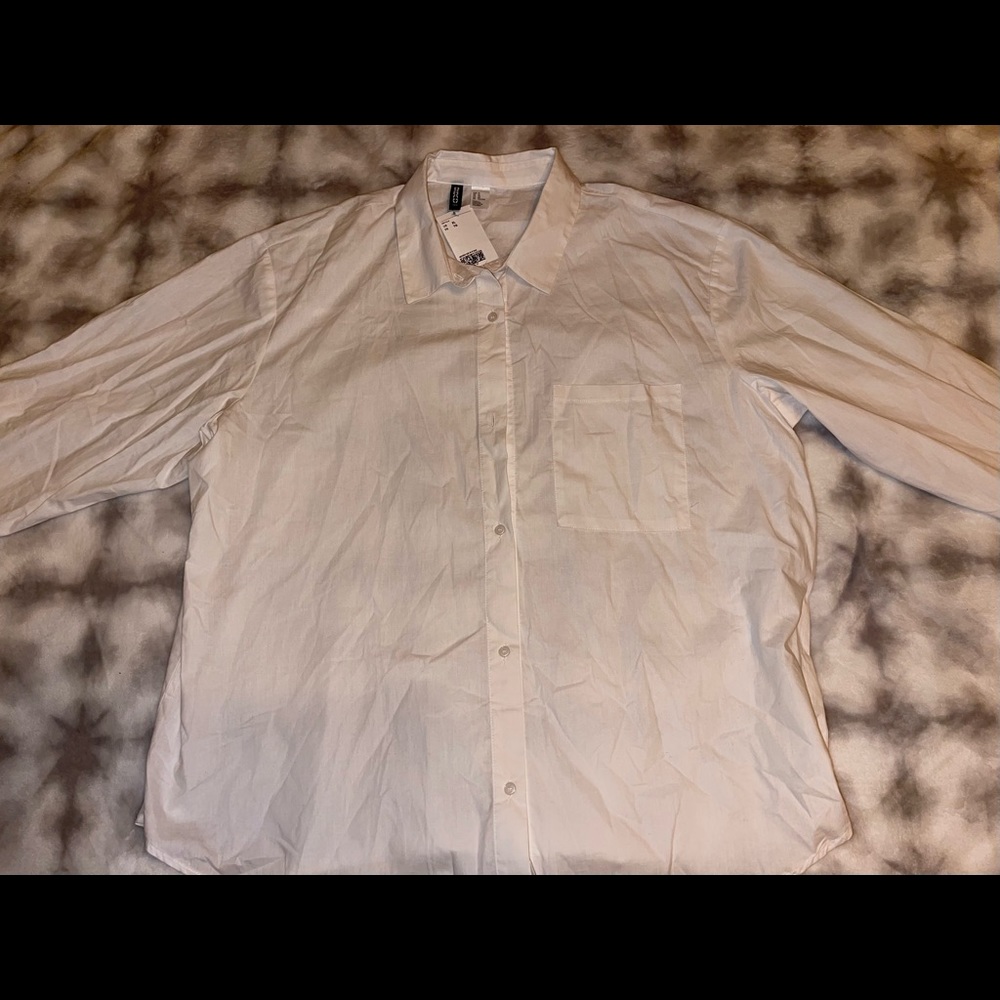 White button up shirt
